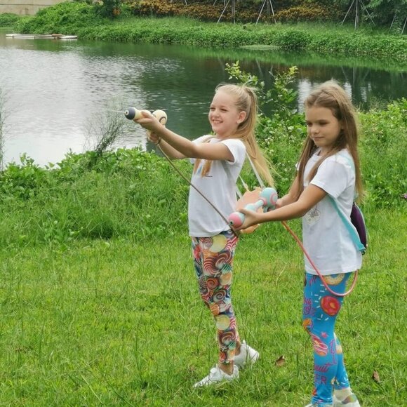 Girls' Leggings Full Length Comfy Pants Trousers 8-9 Years - Picture 2 of 6